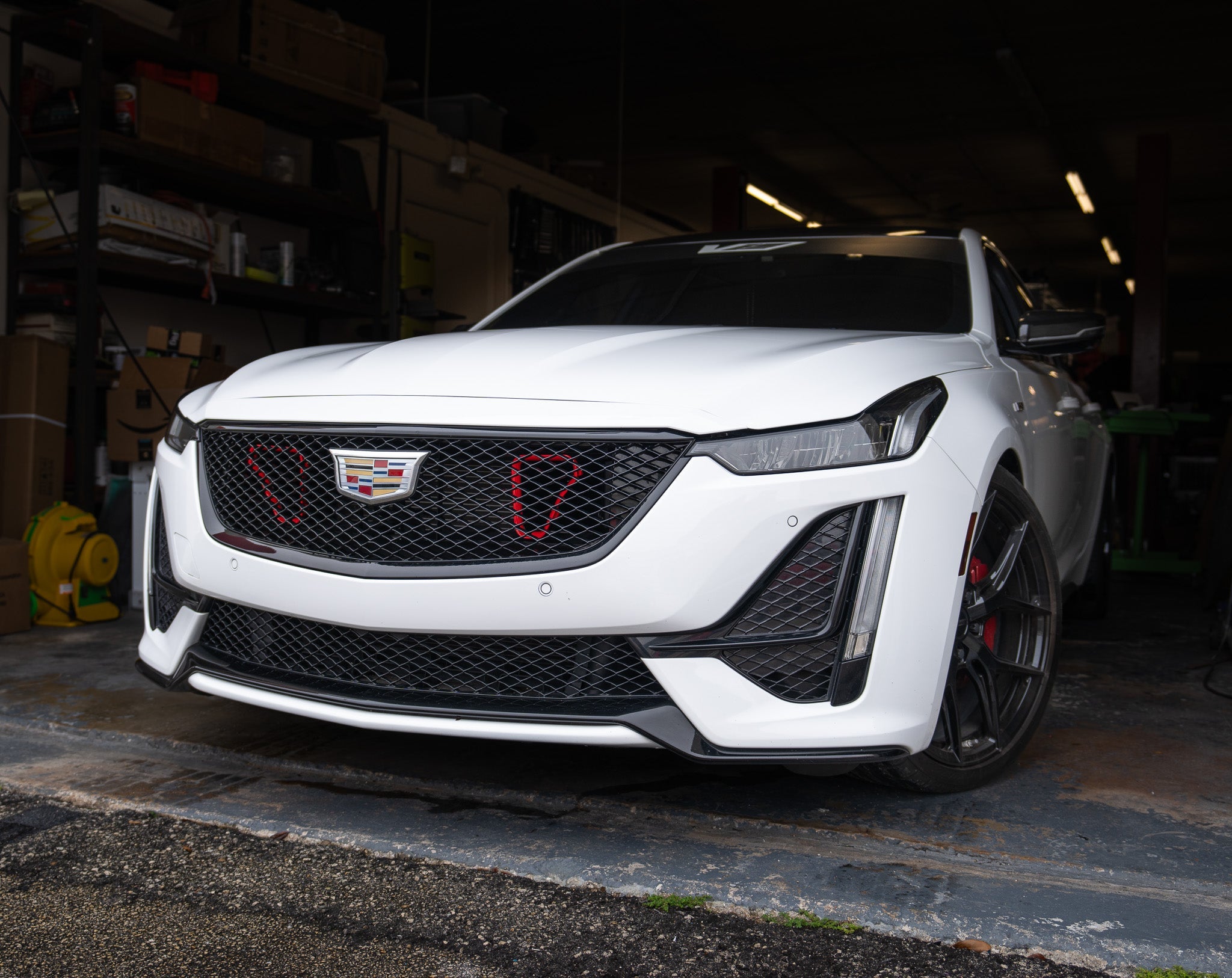 2020+ Cadillac CT5-V (3.0L) Dual BIG MOUTH Ram Air Intake Snorkels
