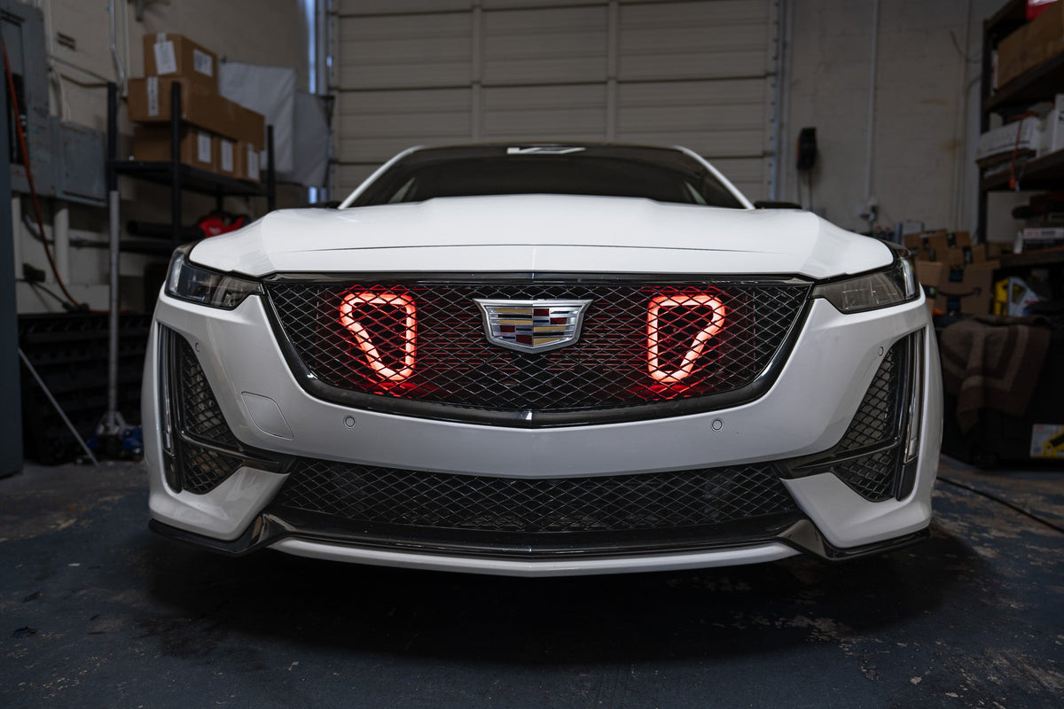 2020+ Cadillac CT5-V (3.0L) Dual BIG MOUTH LIT KIT Ram Air Intake Snorkels - product image 2