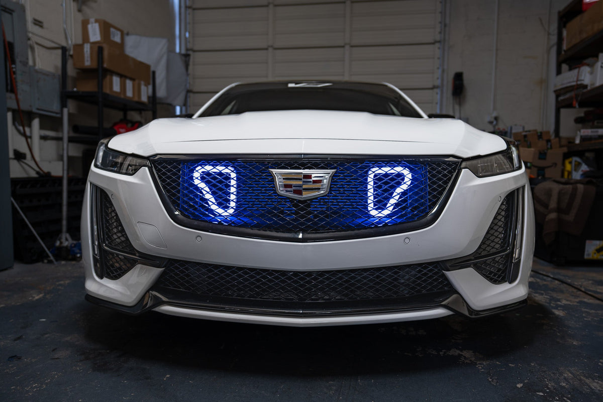 2020+ Cadillac CT5-V (3.0L) Dual BIG MOUTH LIT KIT Ram Air Intake Snorkels - product image 4