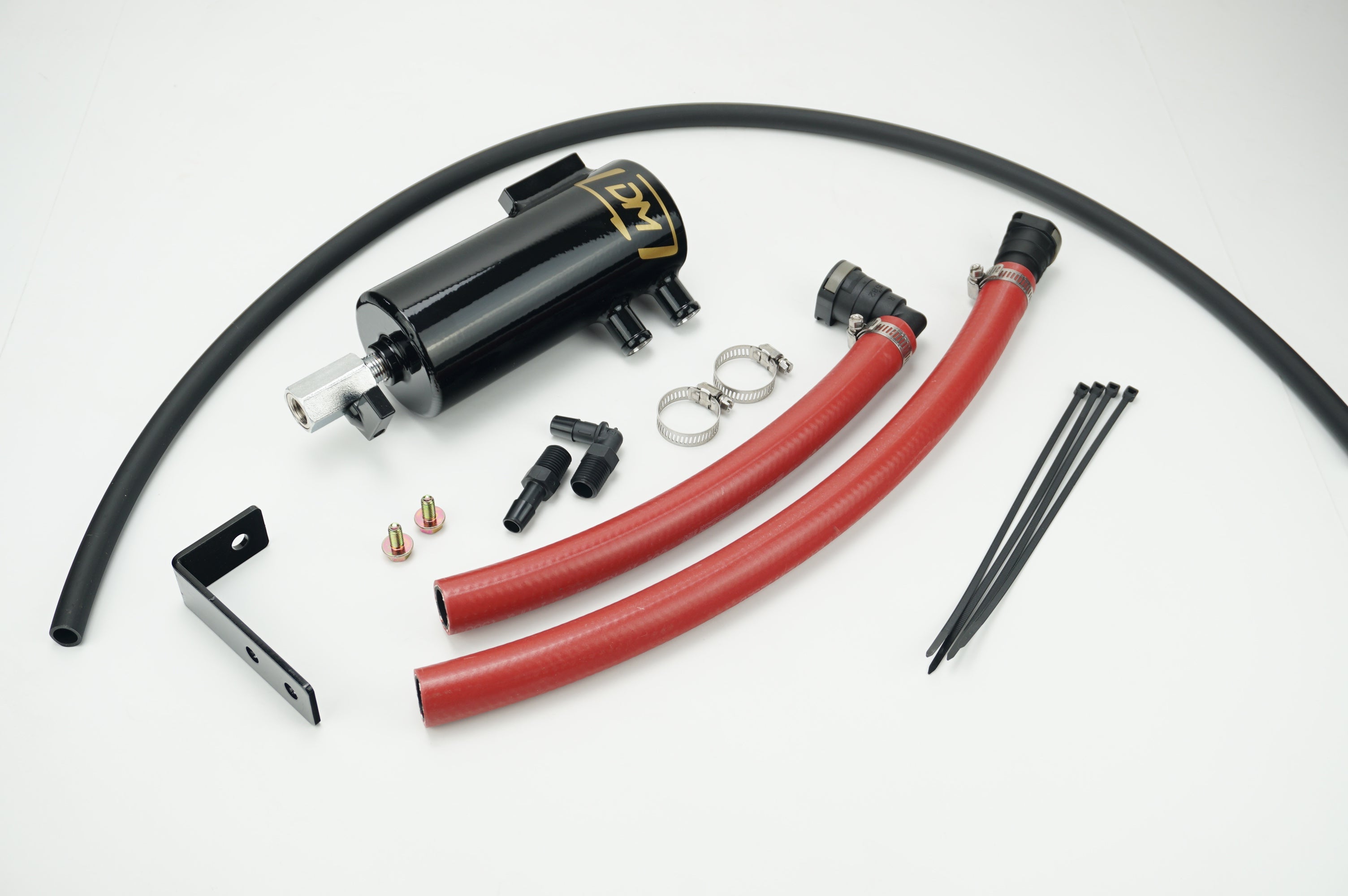 Alfa Romeo Giulia and Stelvio 2.0L Oil Catch Can kit