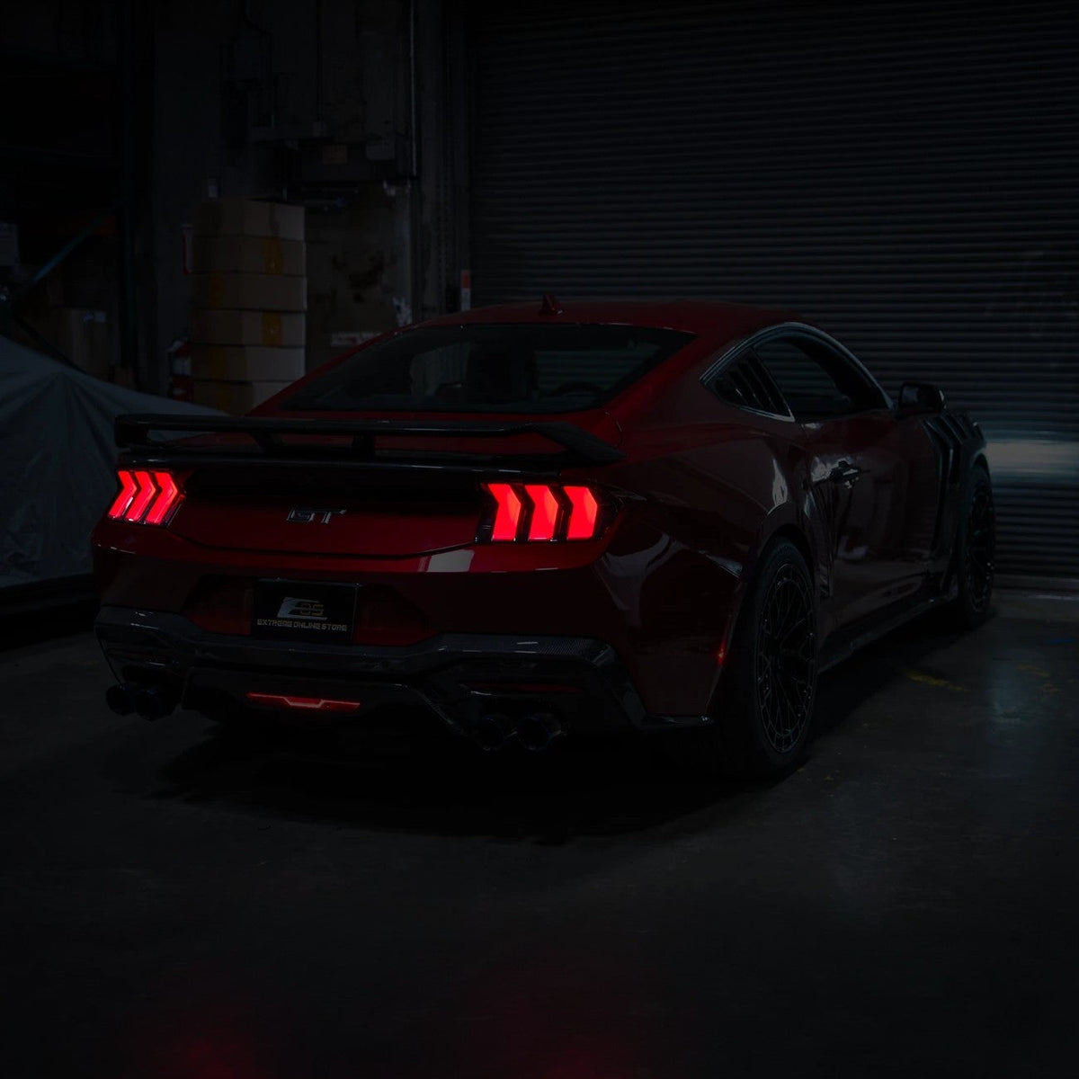 2024-Up Ford Mustang S650 EURO Sequential Signal LED Smoked Rear Taillights