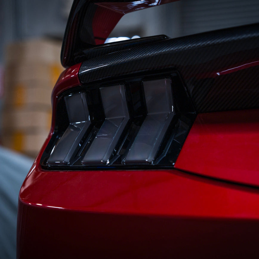 2024-Up Ford Mustang S650 EURO Sequential Signal LED Smoked Rear Taillights