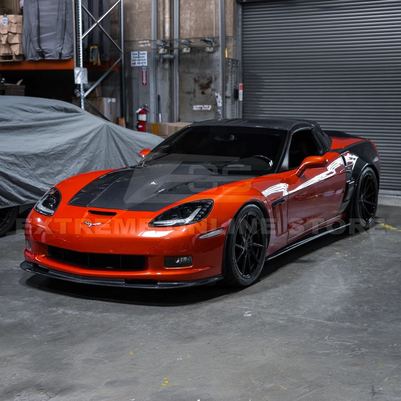 Corvette C6 Front & Rear Amber Light LED Side Markers Pair
