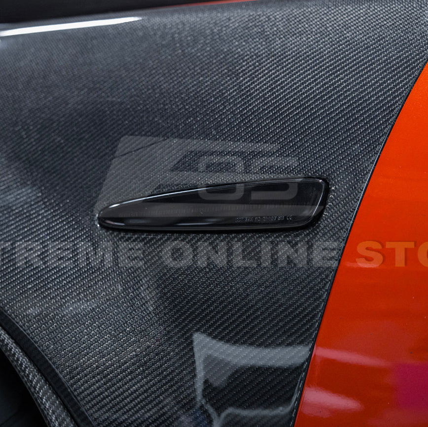 Corvette C6 Front & Rear Amber Light LED Side Markers Pair