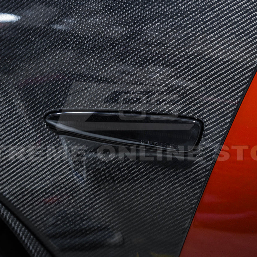 Corvette C6 Front & Rear Amber Light LED Side Markers Pair