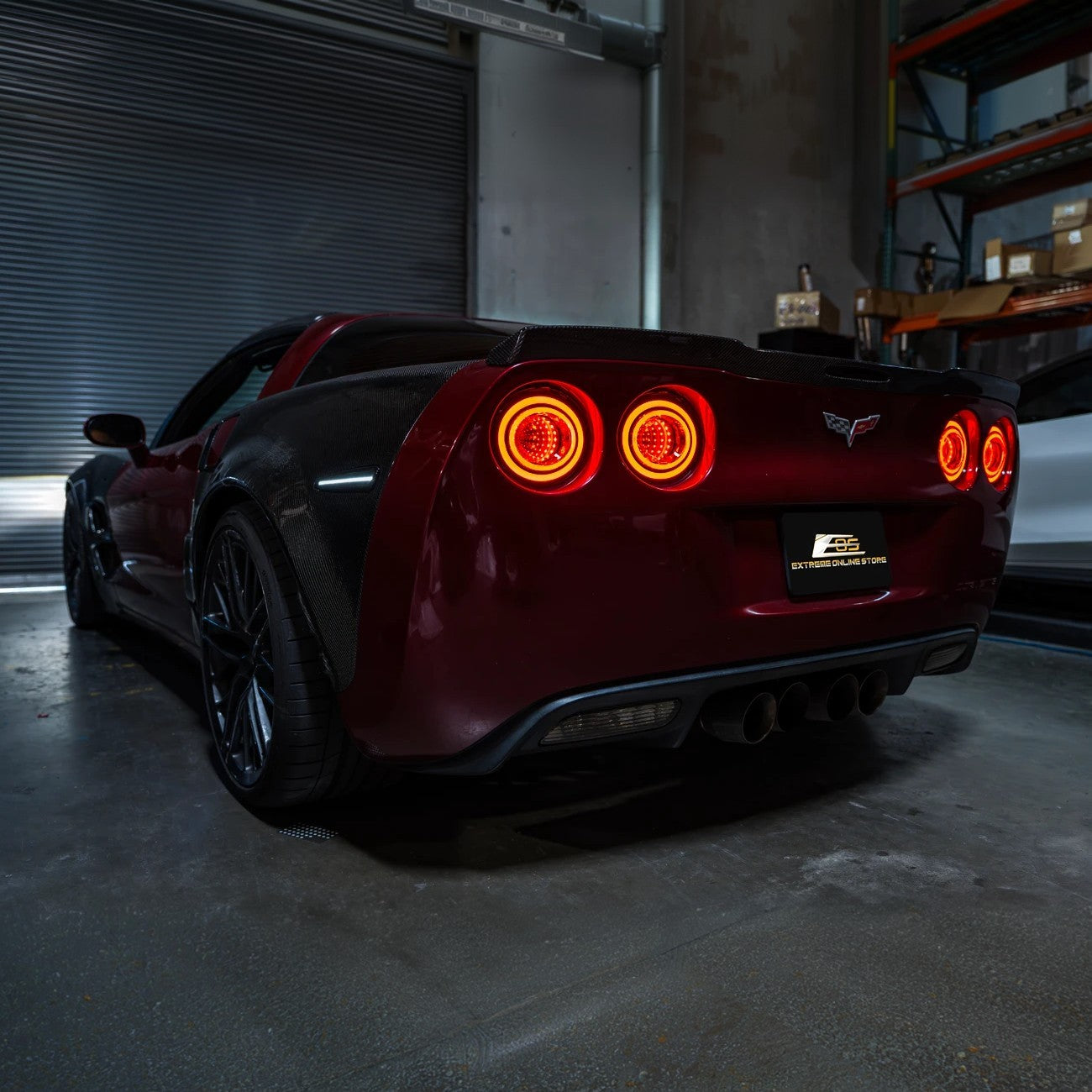 2005-2013 Chevrolet Corvette C6 Infinity Style LED Tail Lights (PRE-SALE)
