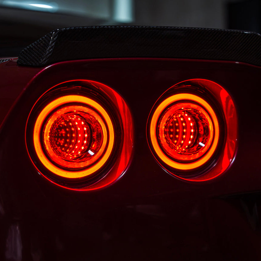 2005-2013 Chevrolet Corvette C6 Infinity Style LED Tail Lights (PRE-SALE)