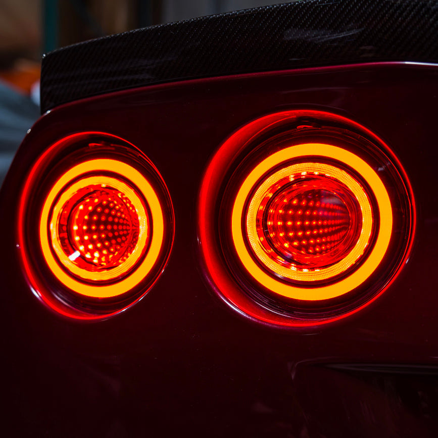 2005-2013 Chevrolet Corvette C6 Infinity Style LED Tail Lights (PRE-SALE)