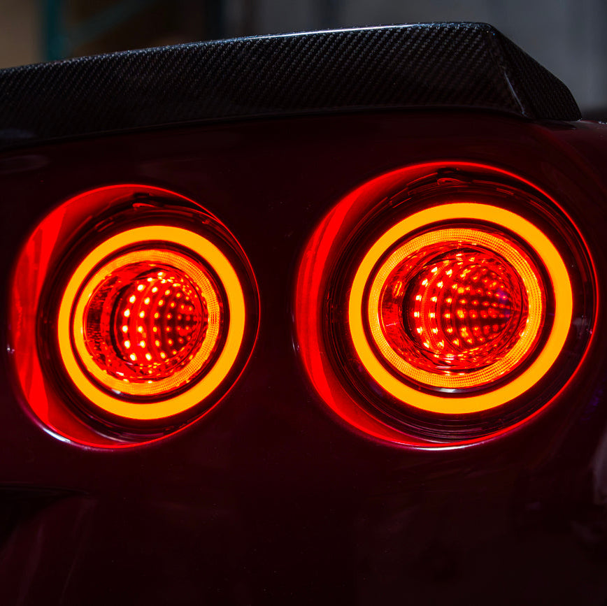 2005-2013 Chevrolet Corvette C6 Infinity Style LED Tail Lights (PRE-SALE)