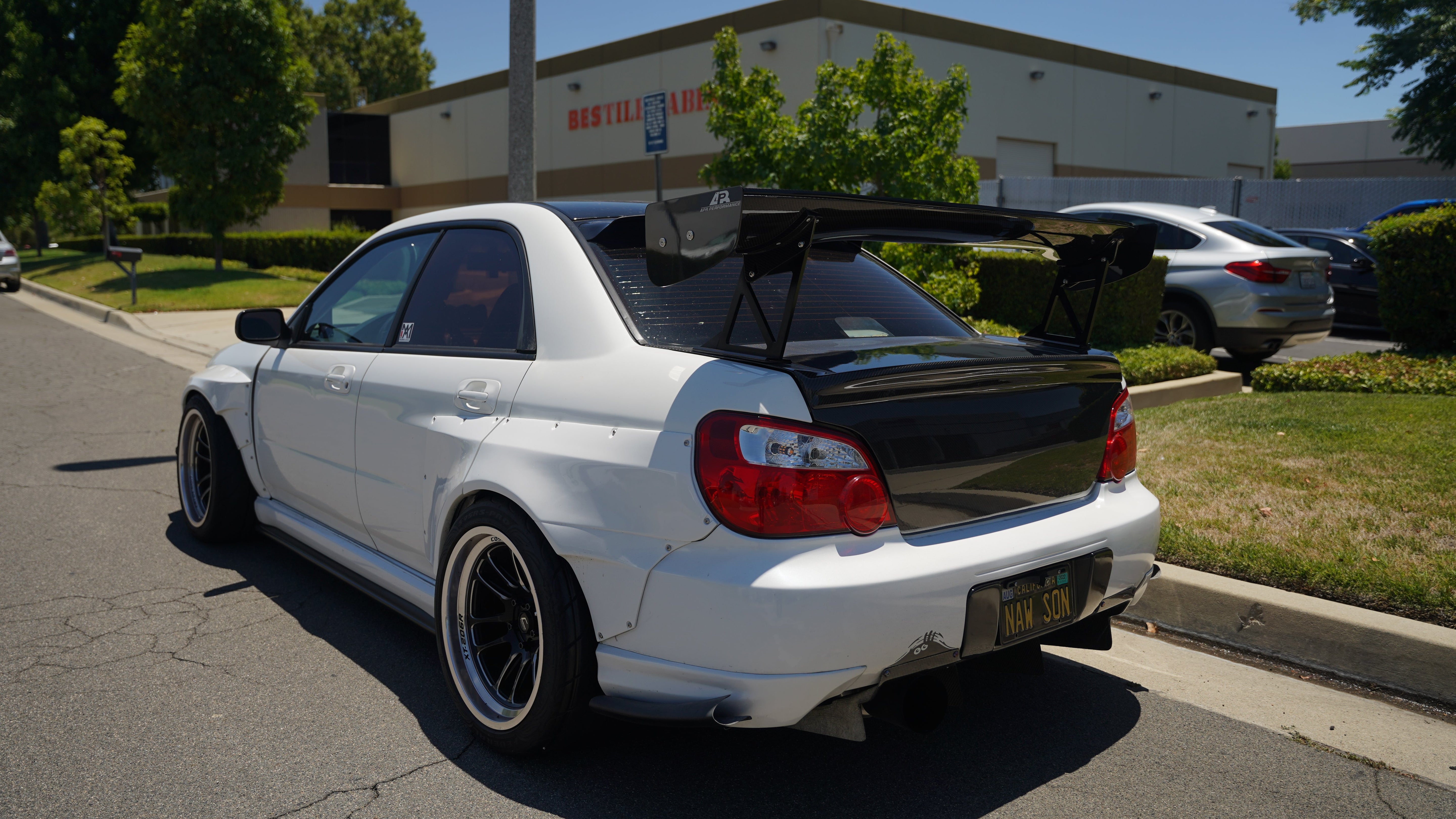 Subaru Impreza WRX/ STI 2002-2007 SPEC 61" GTC-300 Carbon Fiber Adjustable Wing