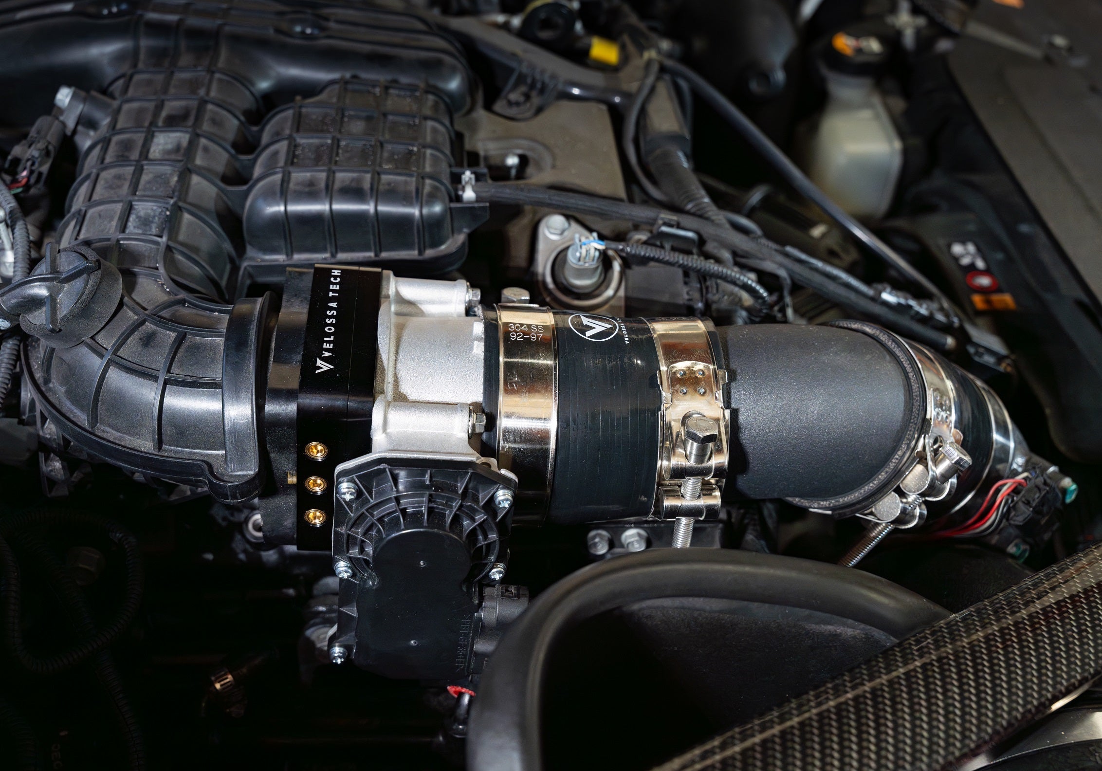 2017+ Kia Stinger 3.3T and Genesis G70 3.3T - 76mm KING SIZE Throttle Body and Multi-Plate Adapter Kit
