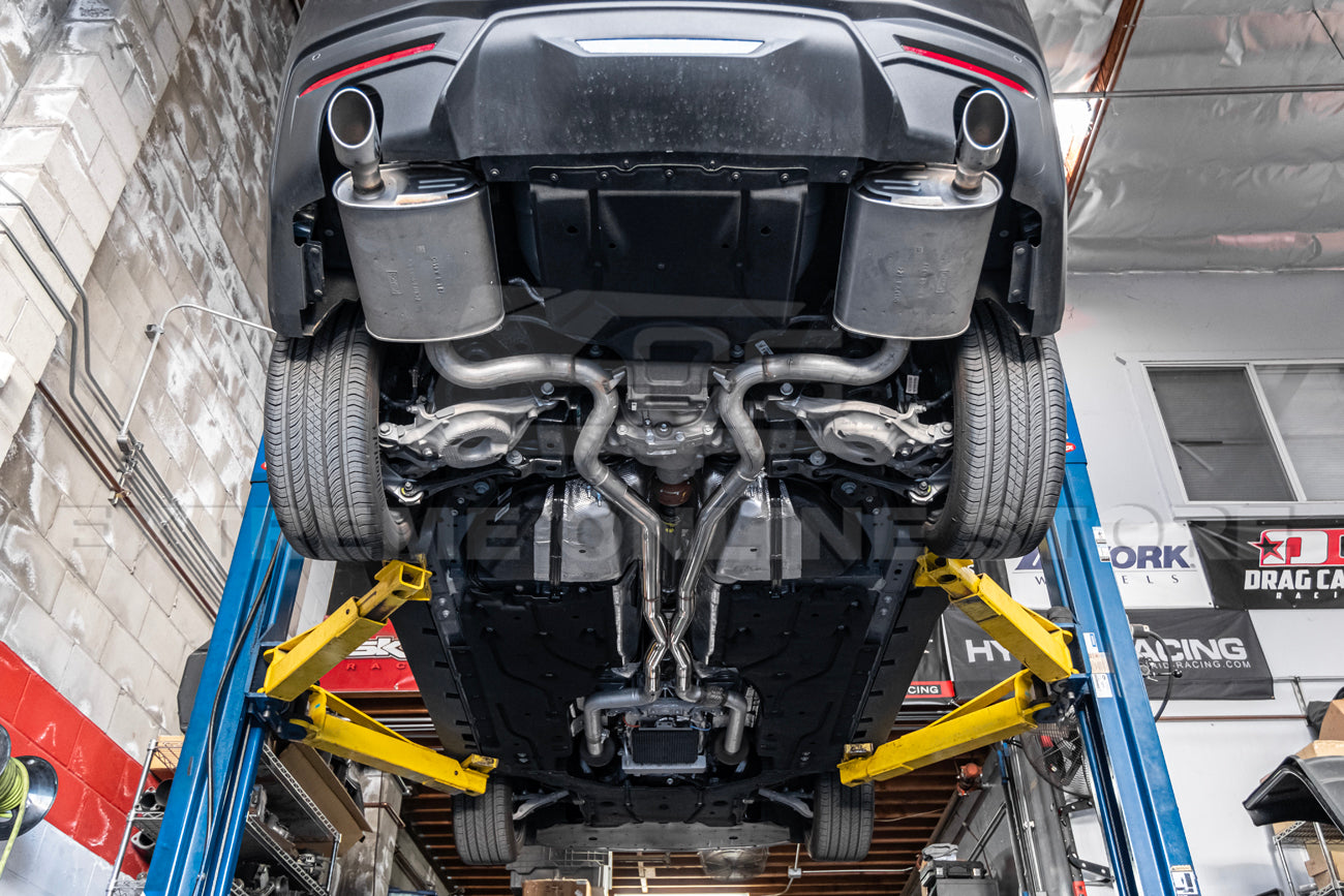 2024+ Ford Mustang S650 GT Straight Mid Pipe