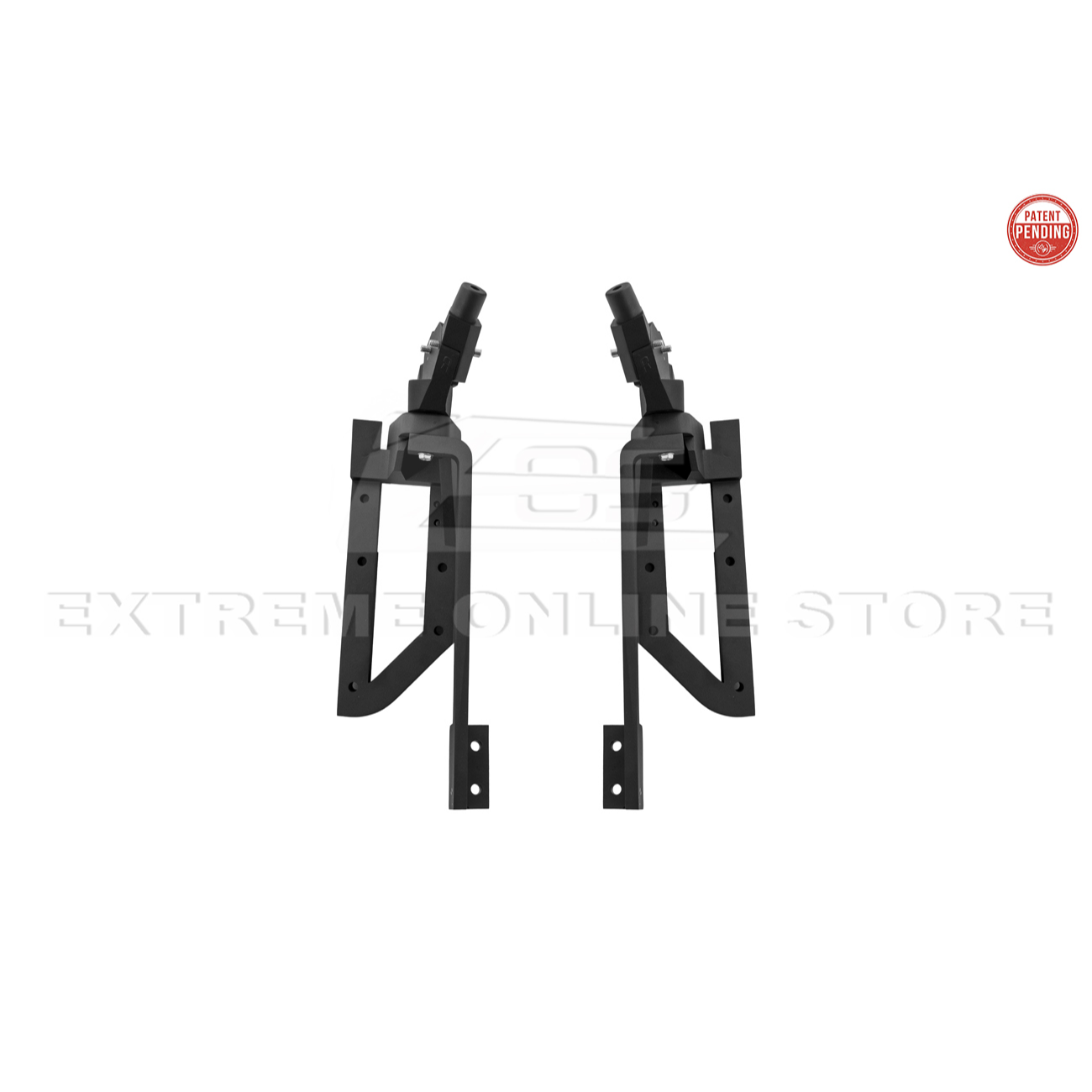 Corvette C8 ZR1 Style DRY CARBON FIBER Rear High Wing Spoiler Bracket