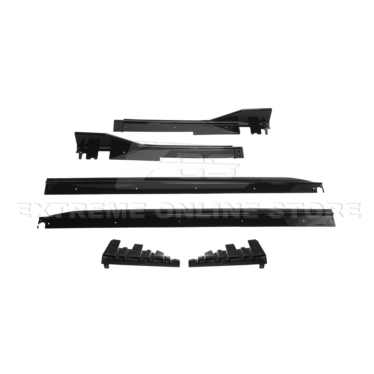 2022-24 Honda Civic Front Bumper Lip Splitter & Side Skirts