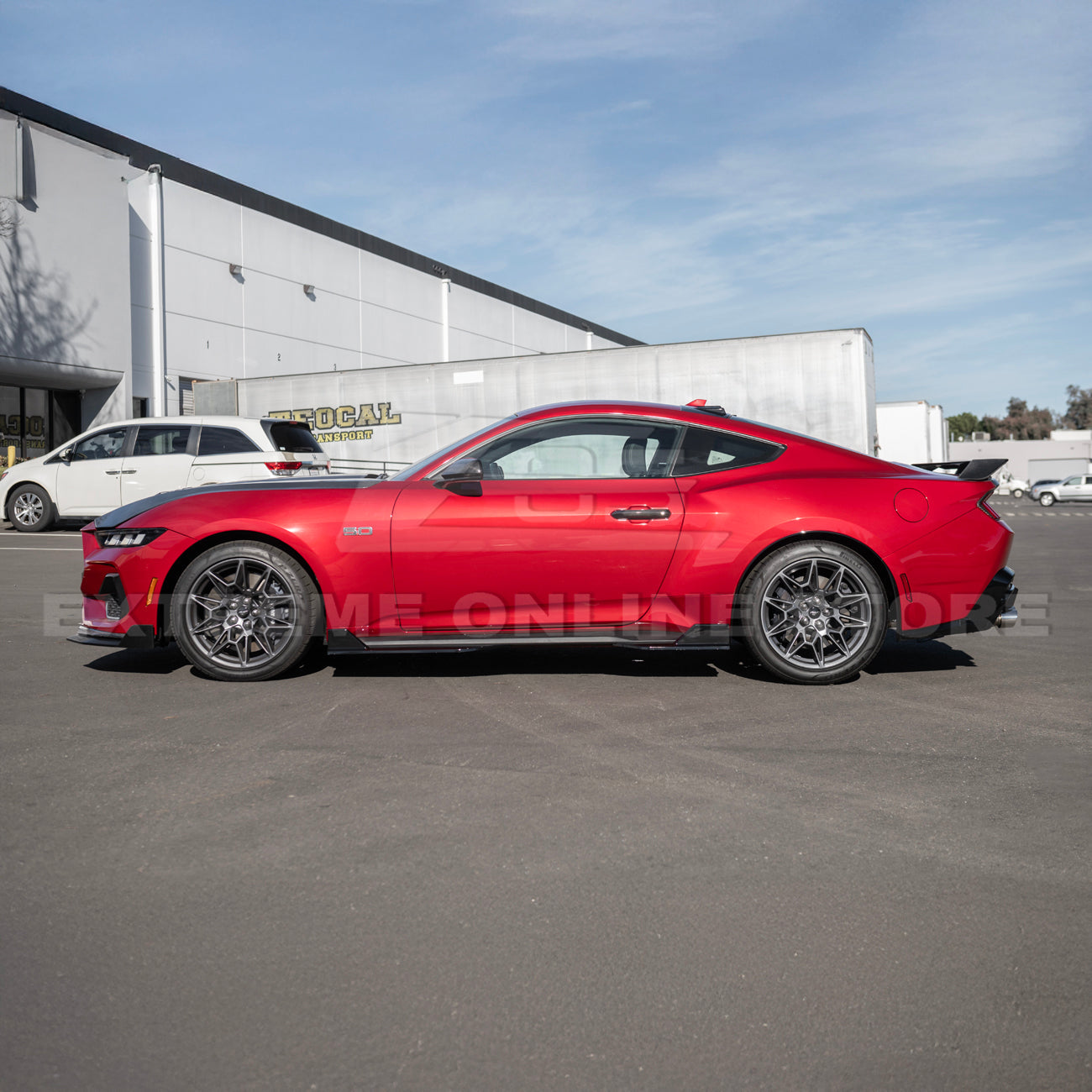 2024+ Ford Mustang Side Skirts Extension