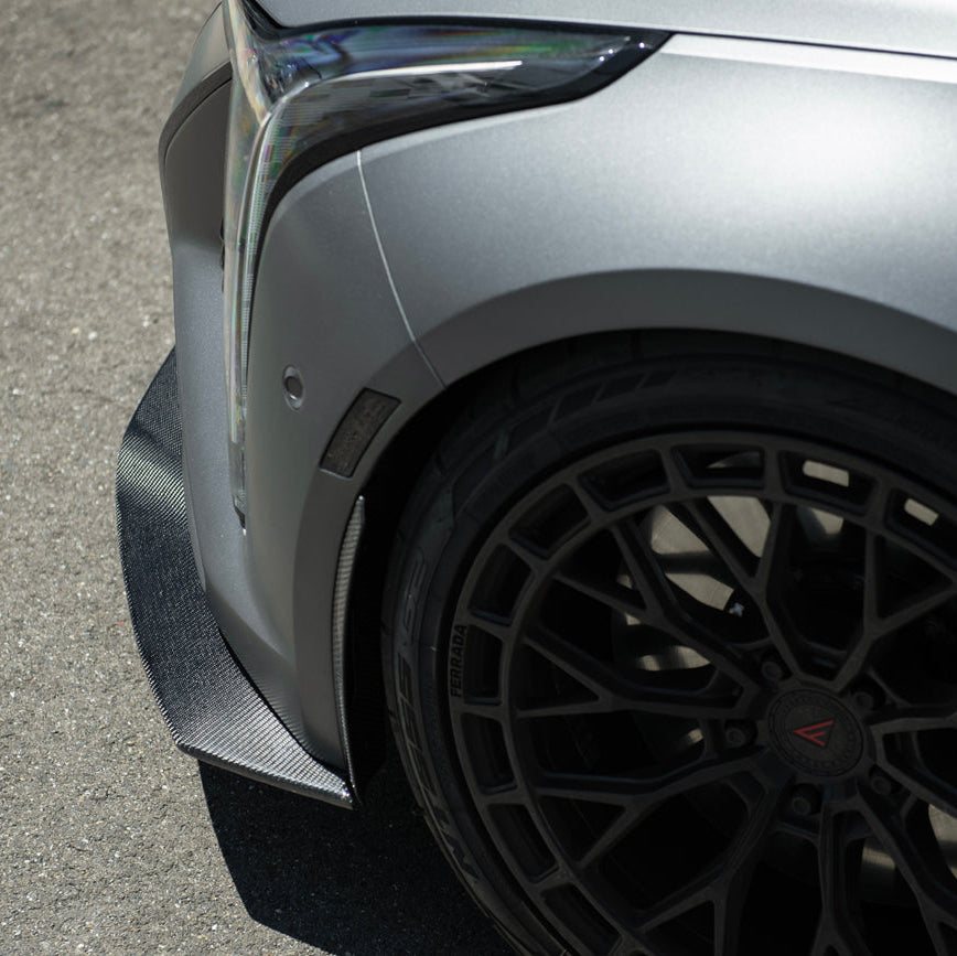2025-Up Cadillac CT5-V Blackwing | Factory Dry Carbon Fiber Front Lip Splitter