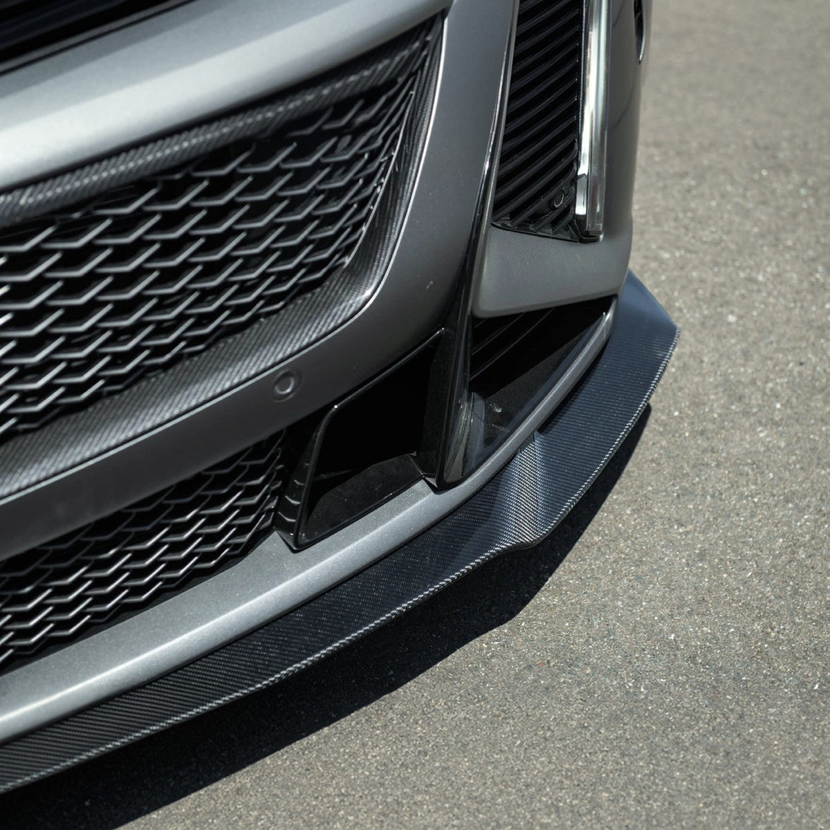 2025-Up Cadillac CT5-V Blackwing Carbon Fiber Factory Style Front Bumper Splitter Lip Replacement