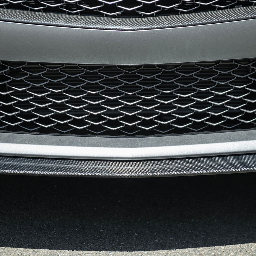 2025-Up Cadillac CT5-V Blackwing | Factory Dry Carbon Fiber Front Lip Splitter