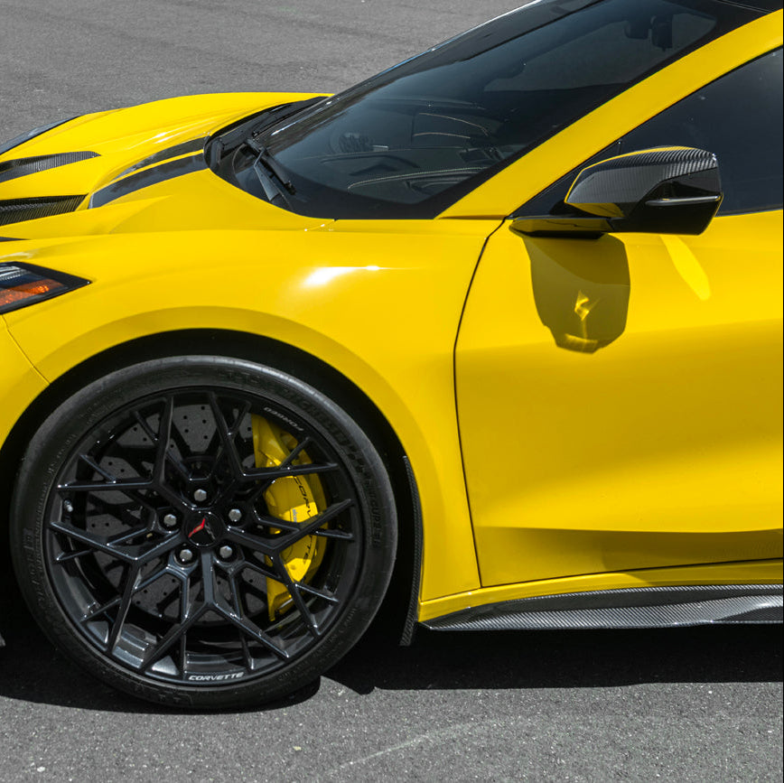 Corvette C8 Z06 Extended V2 Mud Flaps Guards