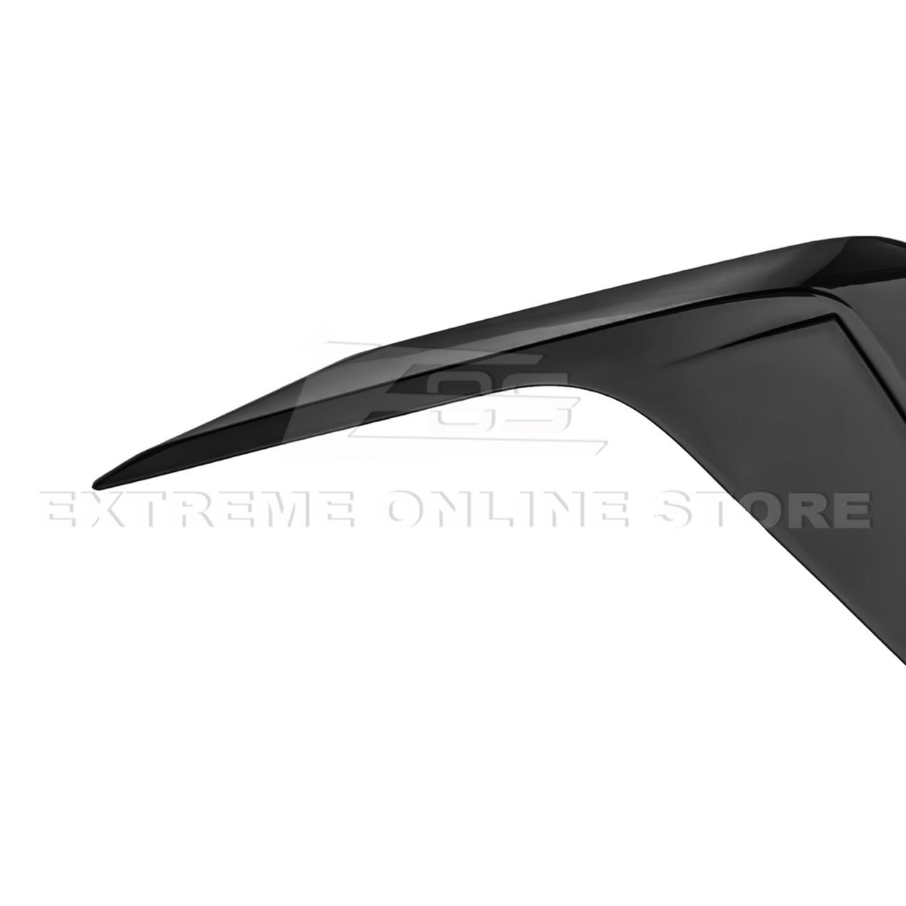2020-Up Cadillac CT4 | SMOKE TINTED Rear Tail Light Trim Bezel Cover Pair