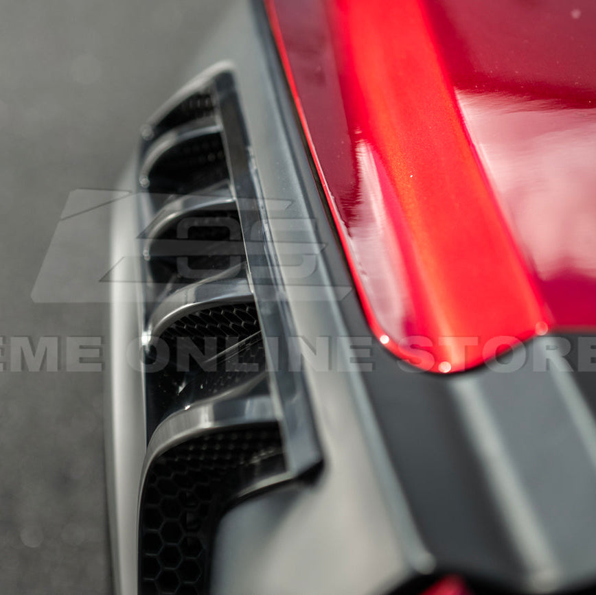 2015-17 Ford Mustang S550 | GTD Style Primed Black Front Side Vented Fenders