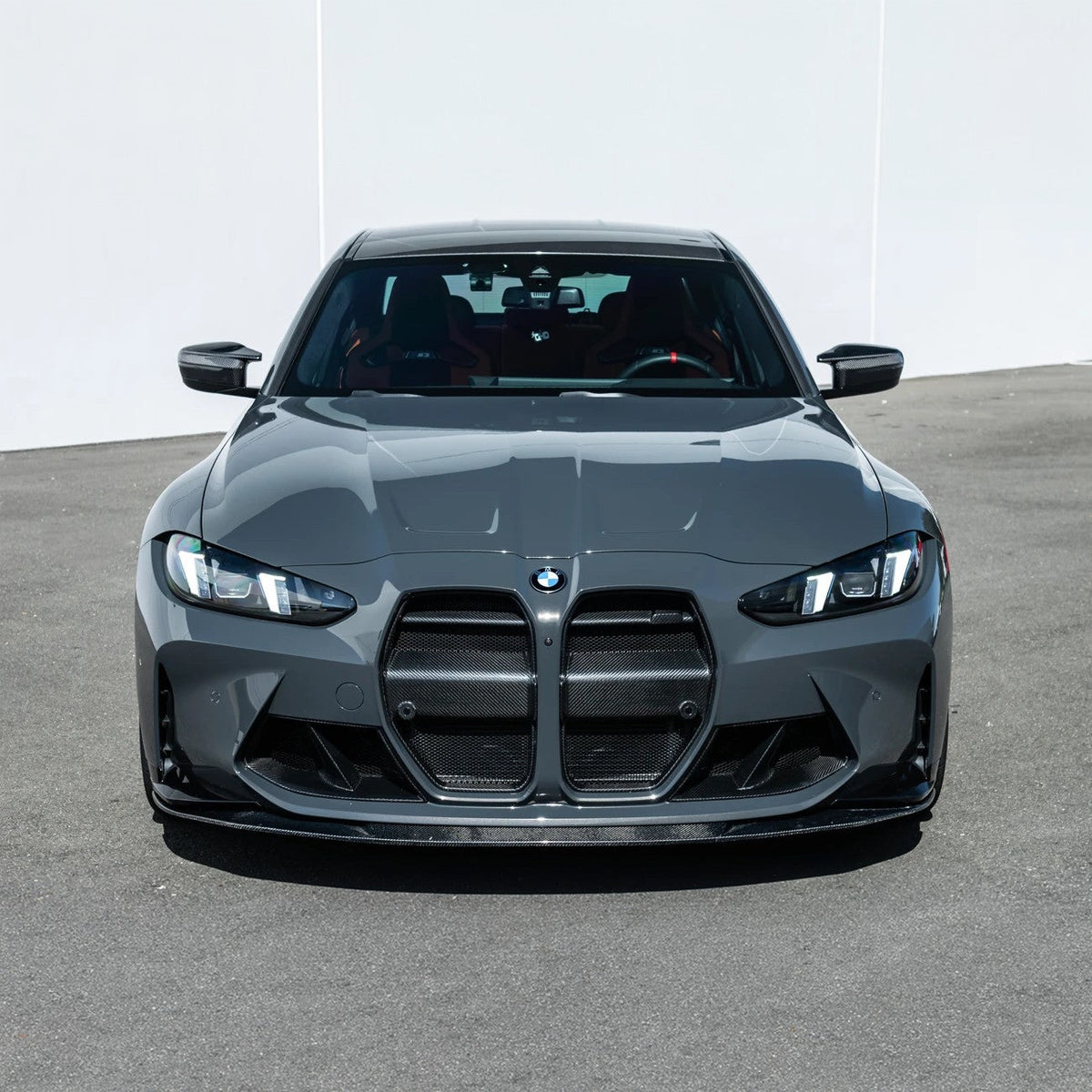 2021-Present BMW G80 M3 G82 M4 | MHC Style Carbon Fiber Front Bumper Lip Splitter