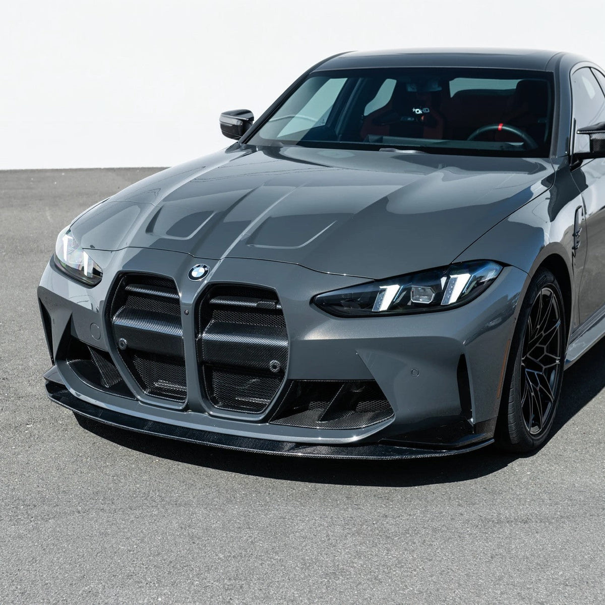 2021-Present BMW G80 M3 G82 M4 | MHC Style Carbon Fiber Front Bumper Lip Splitter