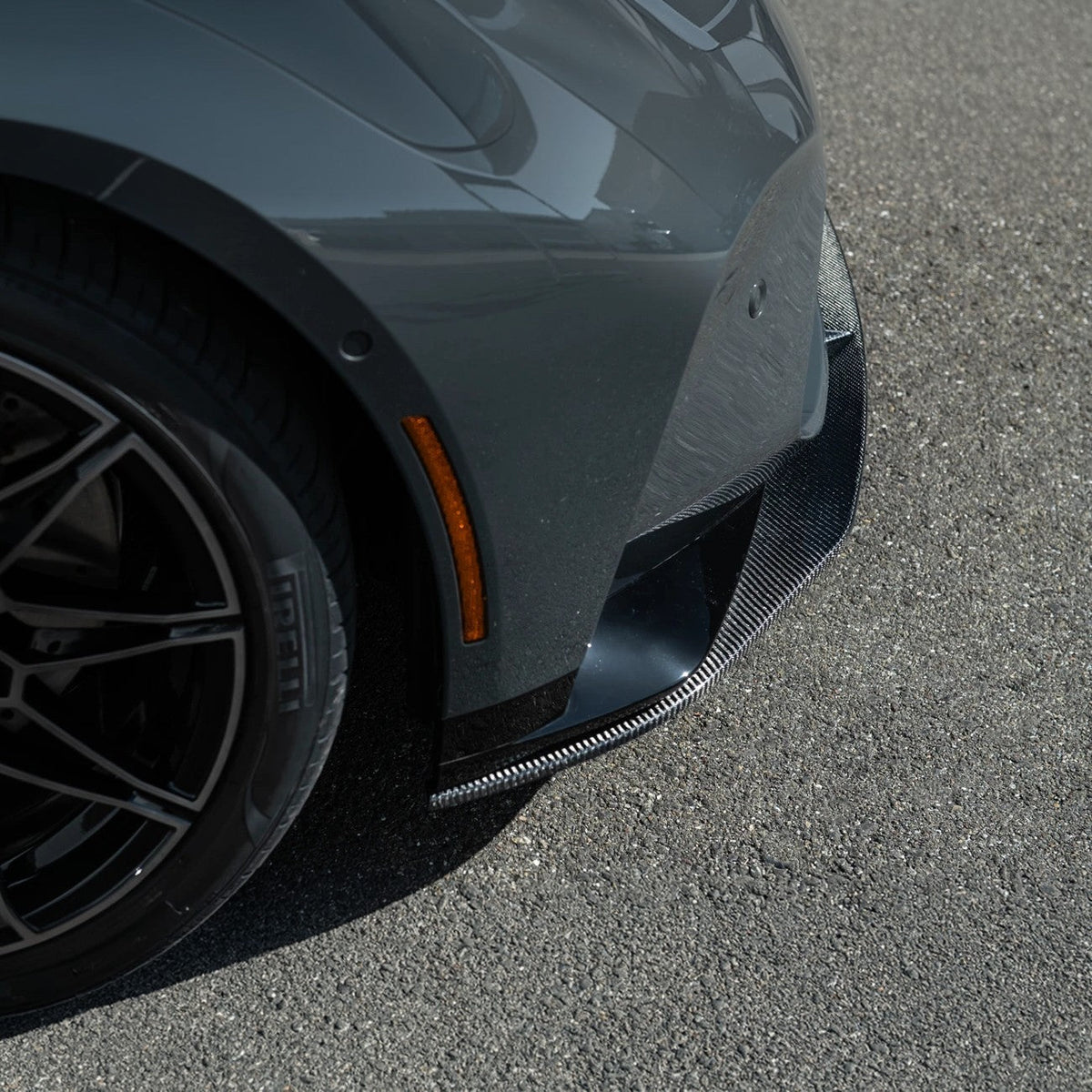 2021-Present BMW G80 M3 G82 M4 | MHC Style Carbon Fiber Front Bumper Lip Splitter