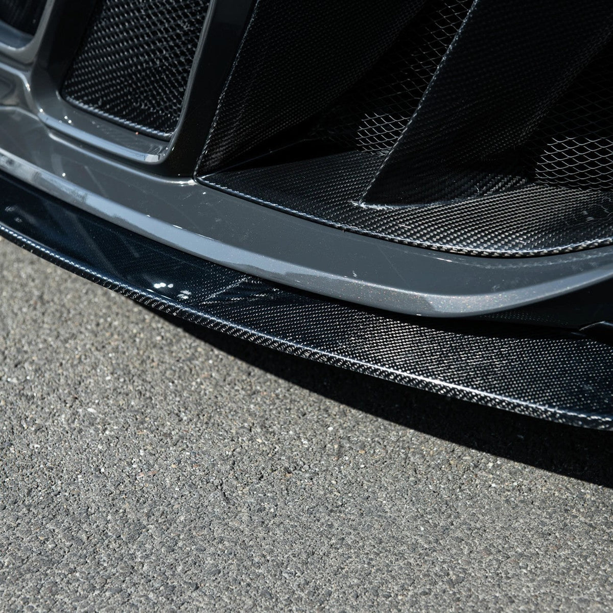 2021-Present BMW G80 M3 G82 M4 | MHC Style Carbon Fiber Front Bumper Lip Splitter