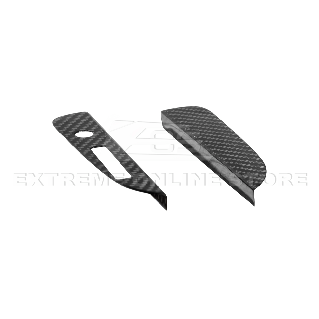 2015-23 Ford Mustang DRY CARBON FIBER Center Gear Shift Panel Trim Cover