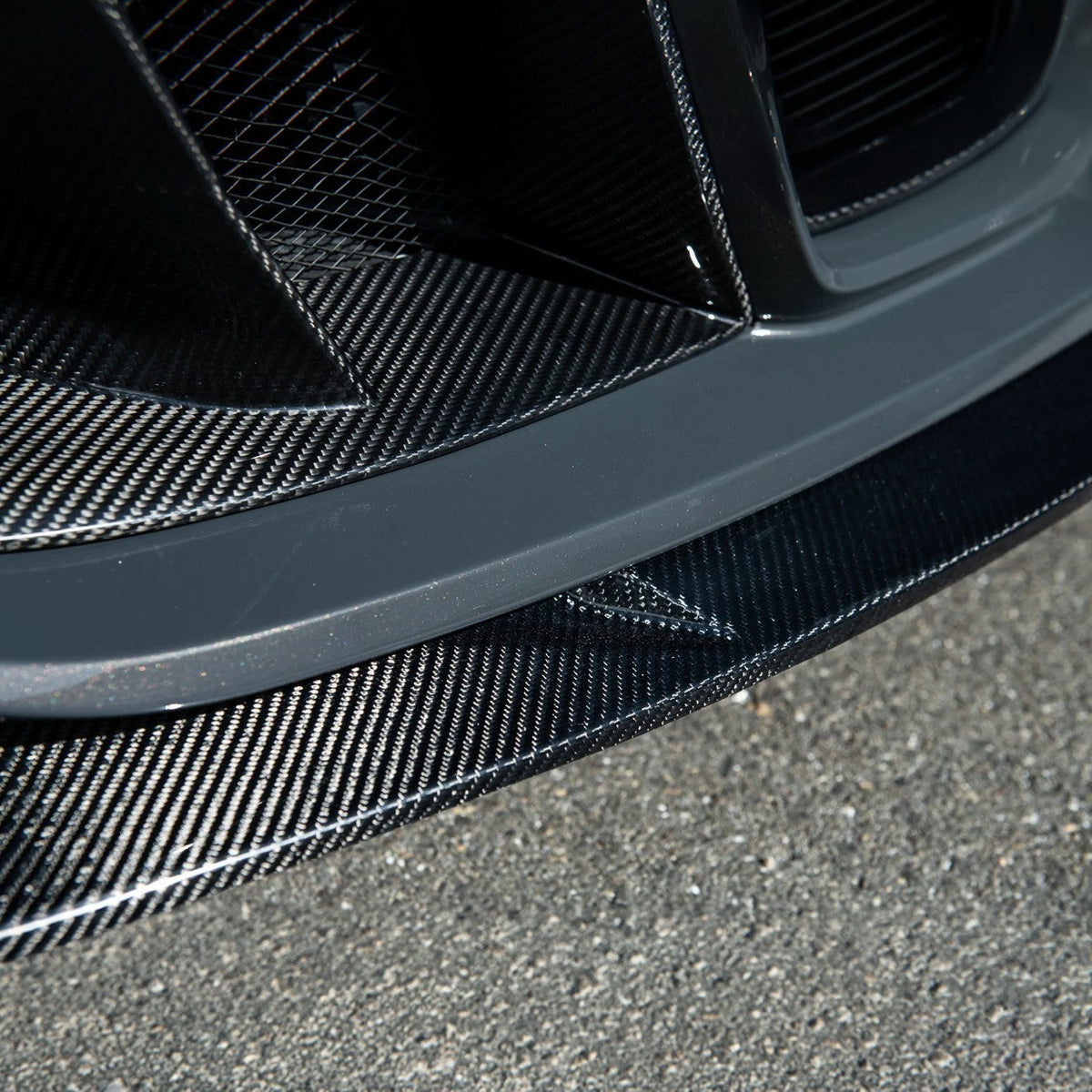 2021-Present BMW G80 M3 G82 M4 | MHC Style Carbon Fiber Front Bumper Lip Splitter