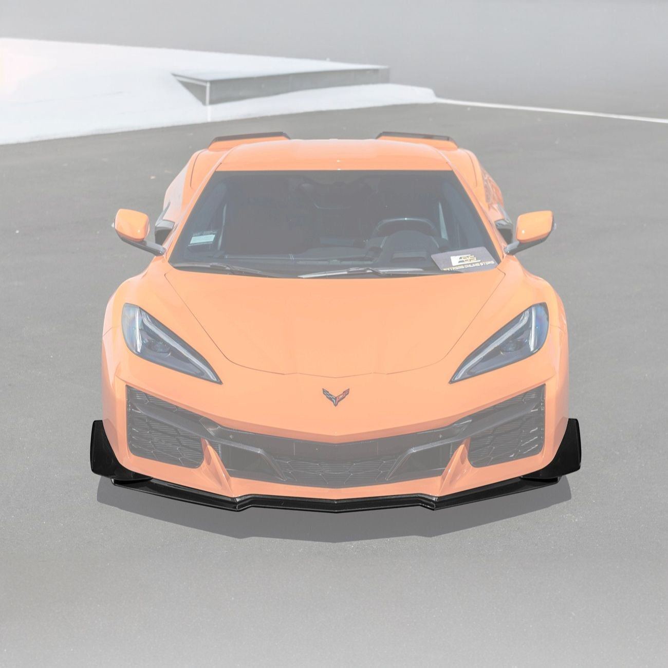 Corvette C8 Carbon Fiber Z07 Performance Package Front Splitter & Side Canards