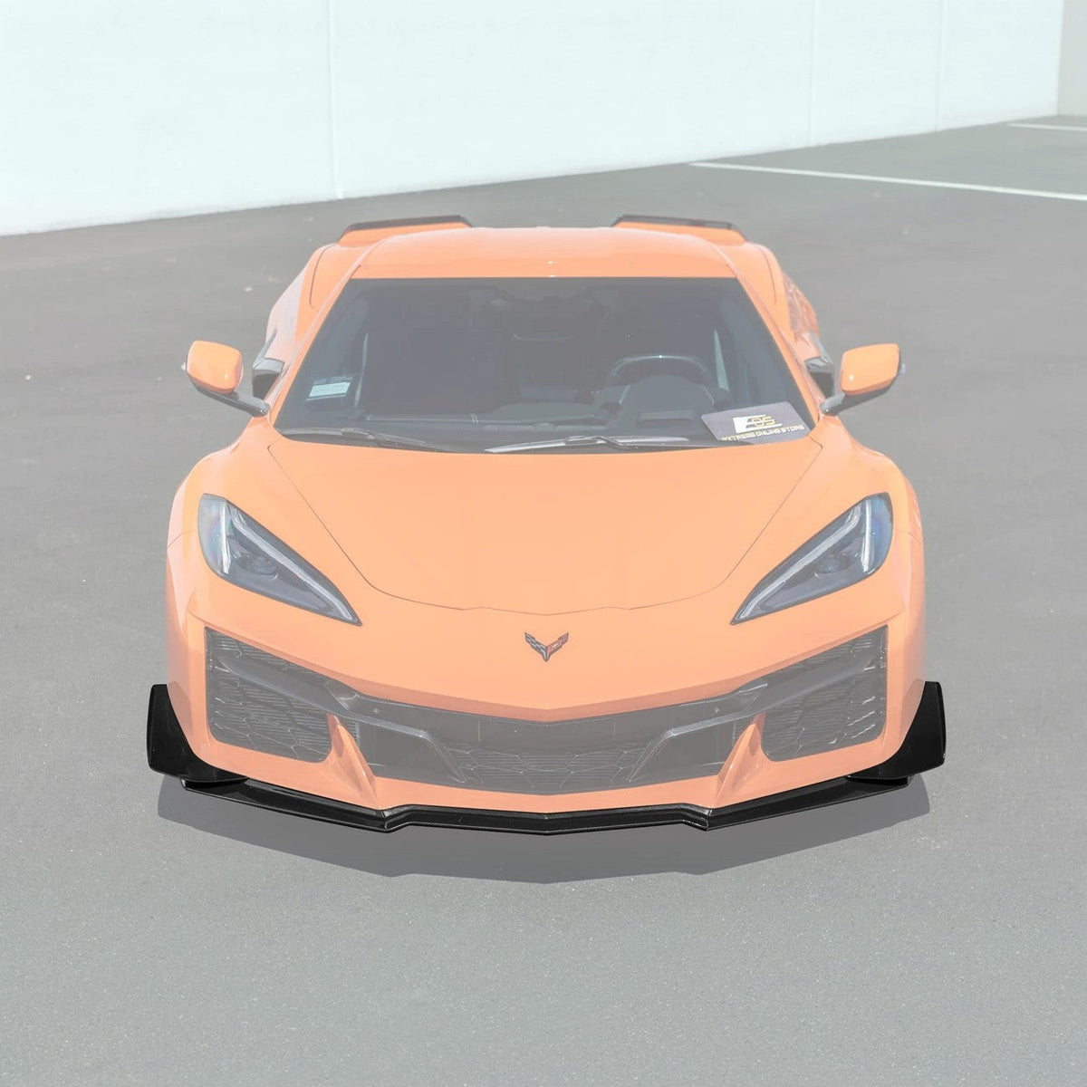 Corvette C8 Z06 | Z07 Package Dry Carbon Fiber Front Splitter & Canards
