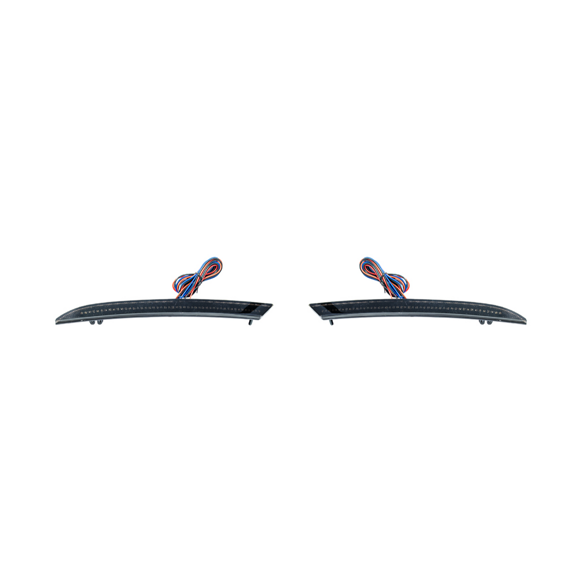 2024-Up Ford Mustang S650 | Rear Bumper Red LED Reflector Light Set