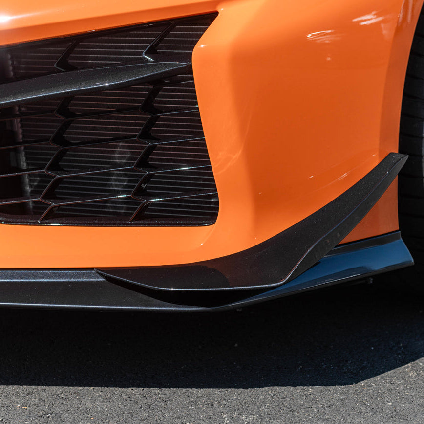 Corvette C8 Z06 | Z07 Package Dry Carbon Fiber Front Splitter & Canards
