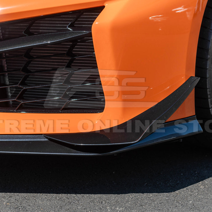 Corvette C8 Z06 / E-Ray DRY CARBON FIBER Front Splitter [Z07 Package]