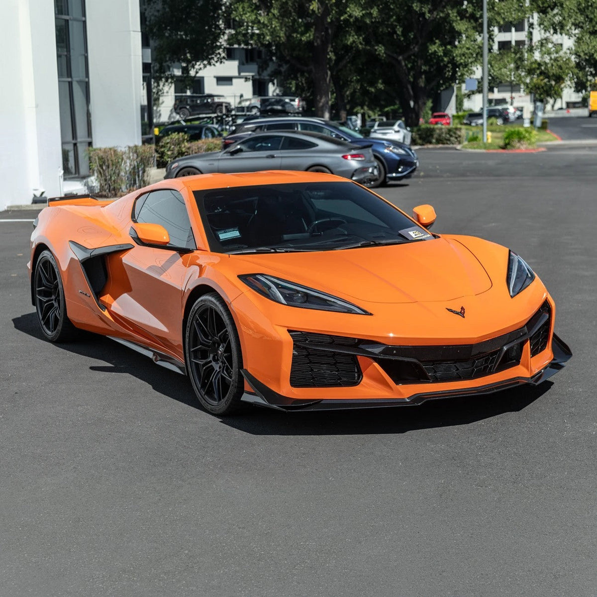 Corvette C8 Z06 | Z07 Package Dry Carbon Fiber Front Splitter & Canards