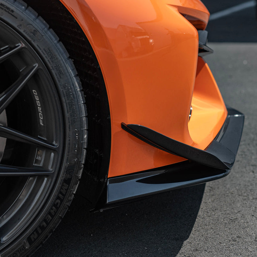 Corvette C8 Z06 | Z07 Package Dry Carbon Fiber Front Splitter & Canards