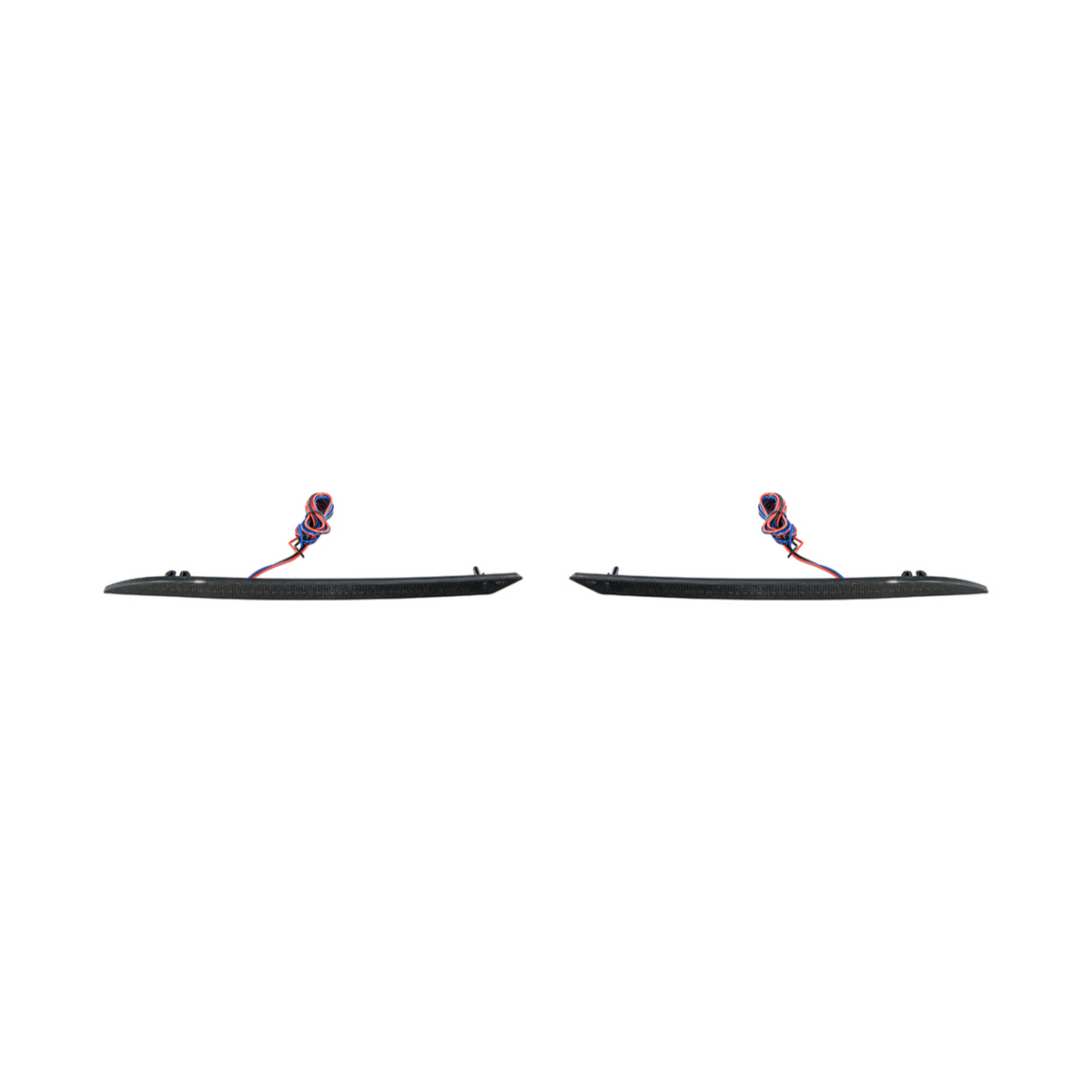 2024-Up Ford Mustang S650 | Rear Bumper Red LED Reflector Light Set