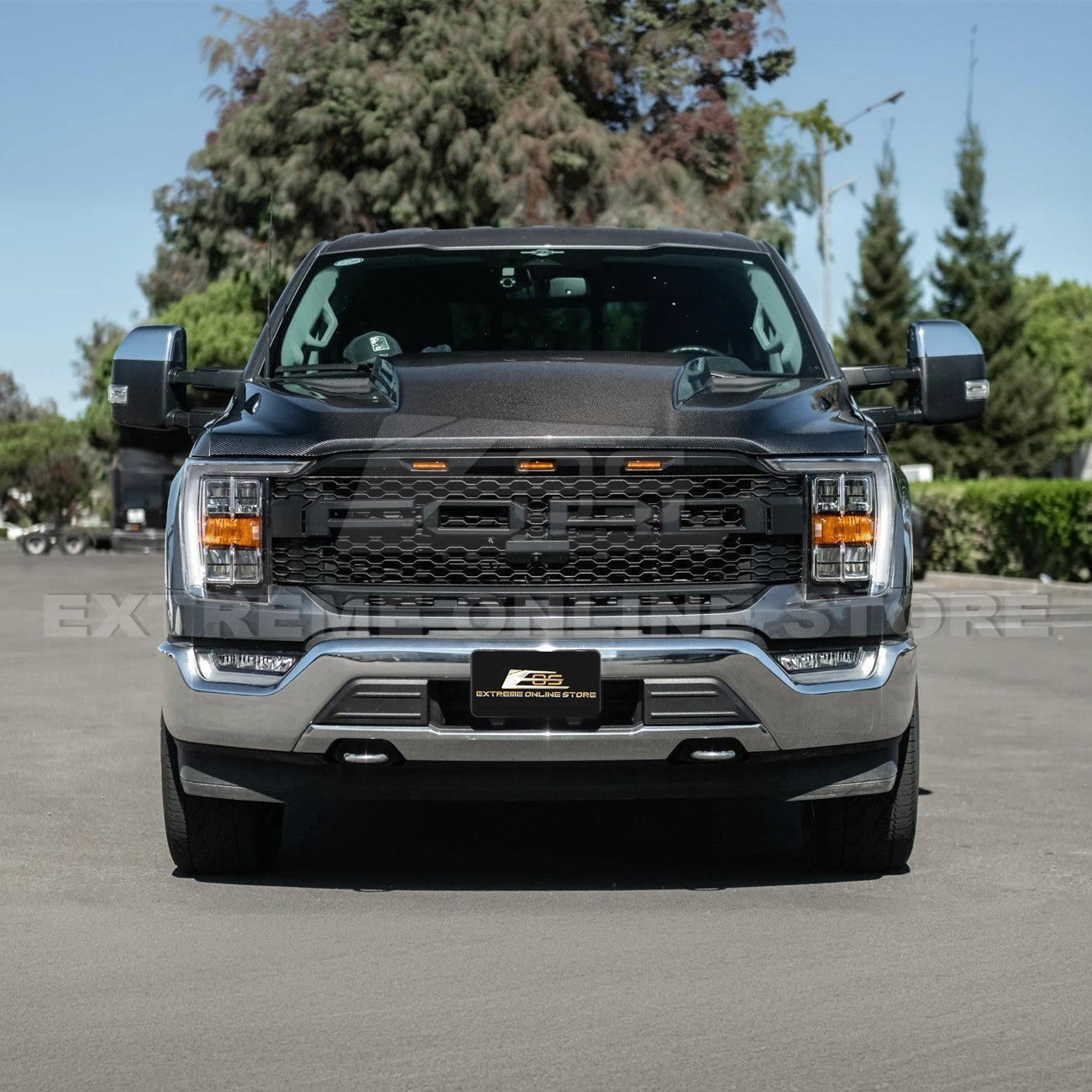 2021-Up Ford F-150 | EOS Performance Front Bumper Cowl Hood Cover