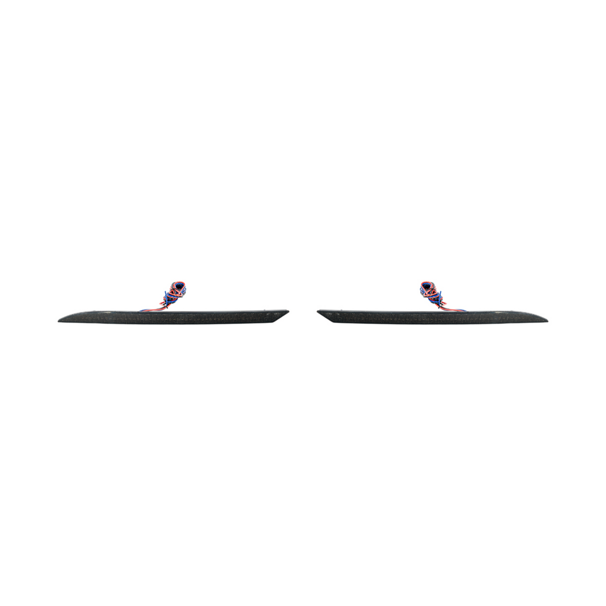 2018-23 Ford Mustang S550 | Rear Bumper Red LED Reflector Light Set