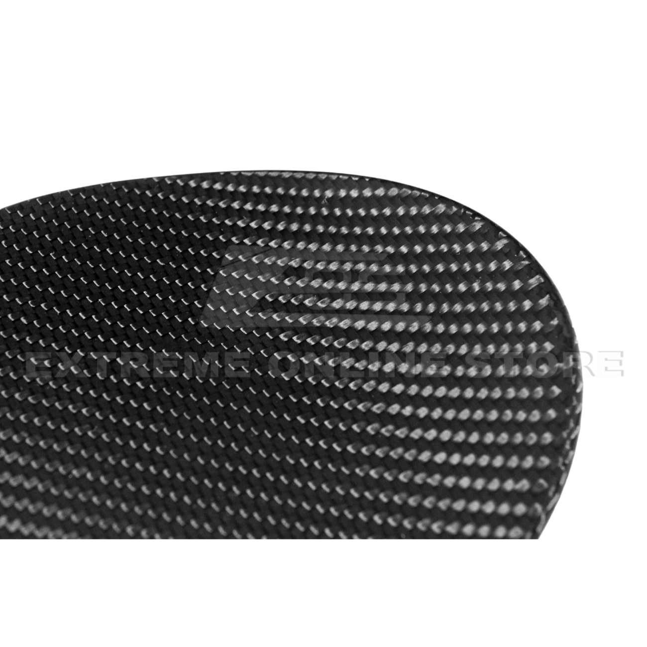 2020-Up Corvette C8 | DRY CARBON FIBER Side Fender Fuel Tank Gas Lid Cover