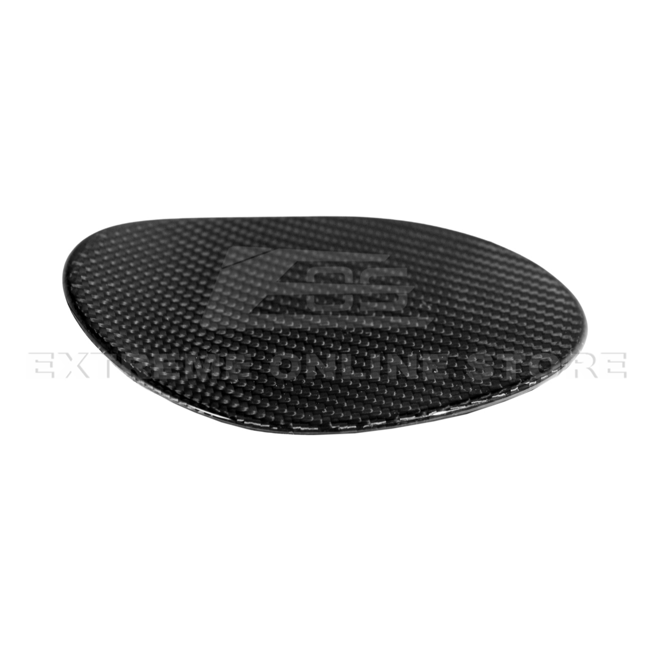 2020-Up Corvette C8 | DRY CARBON FIBER Side Fender Fuel Tank Gas Lid Cover