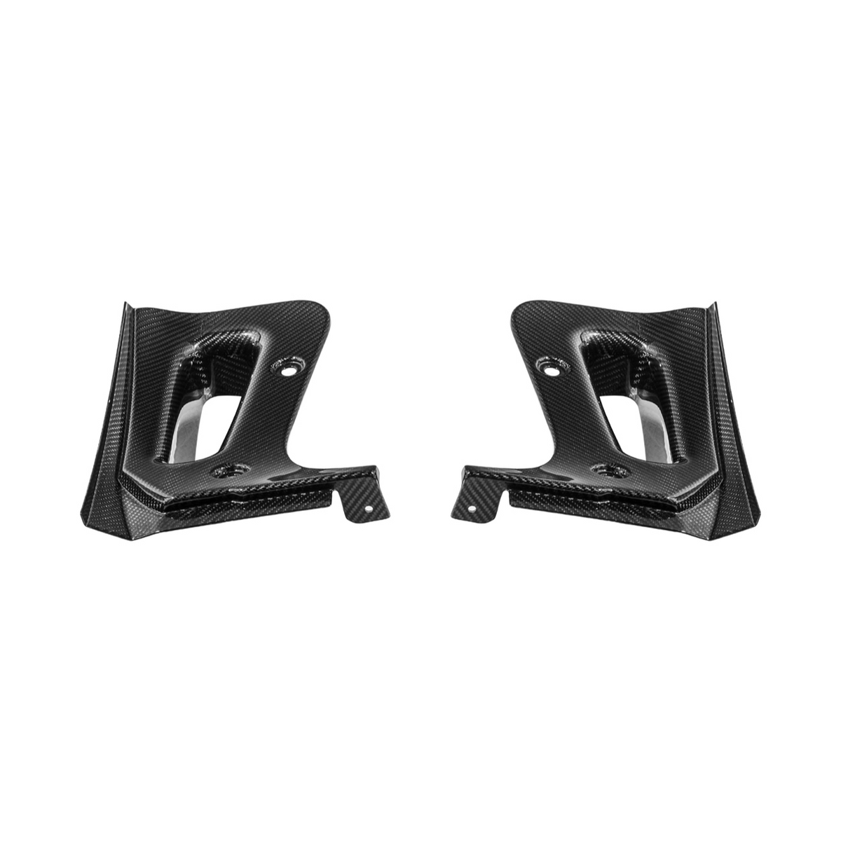 Corvette C8 Z06 Extended V2 Rear Mud Flaps Splash Guards