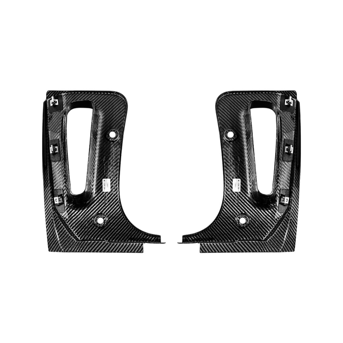 Corvette C8 Z06 Extended V2 Rear Mud Flaps Splash Guards