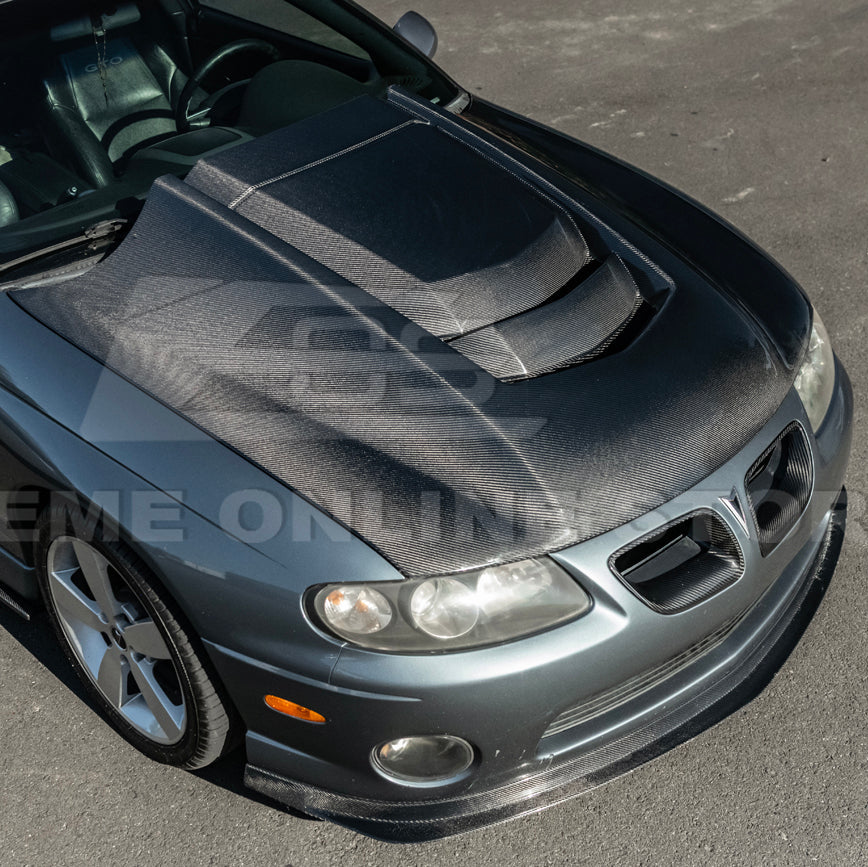 2004-06 Pontiac GTO ZR1 Style Front Bumper Hood Vented Cover