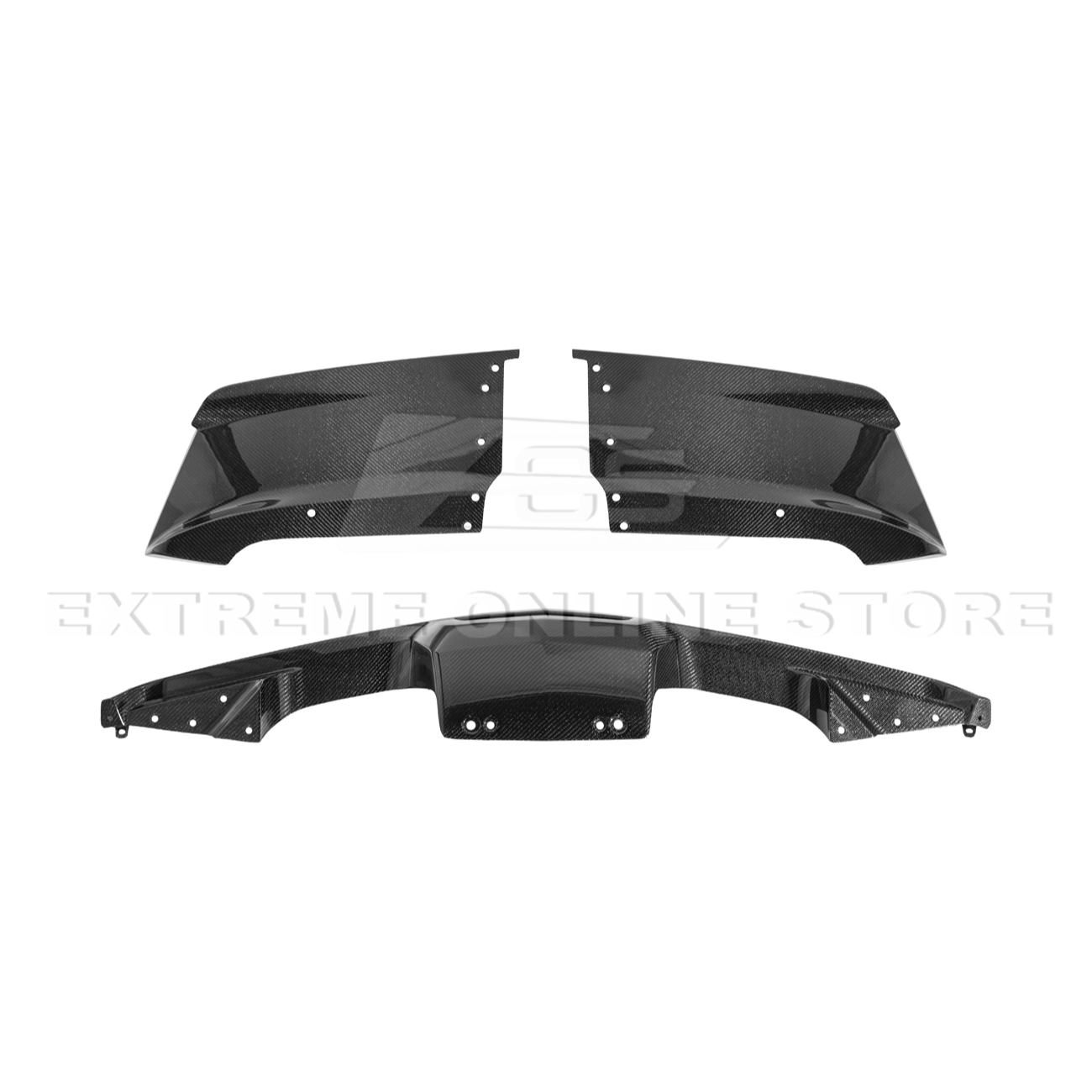 2016-19 Cadillac ATS-V Factory Style Rear Bumper Diffuser Lip