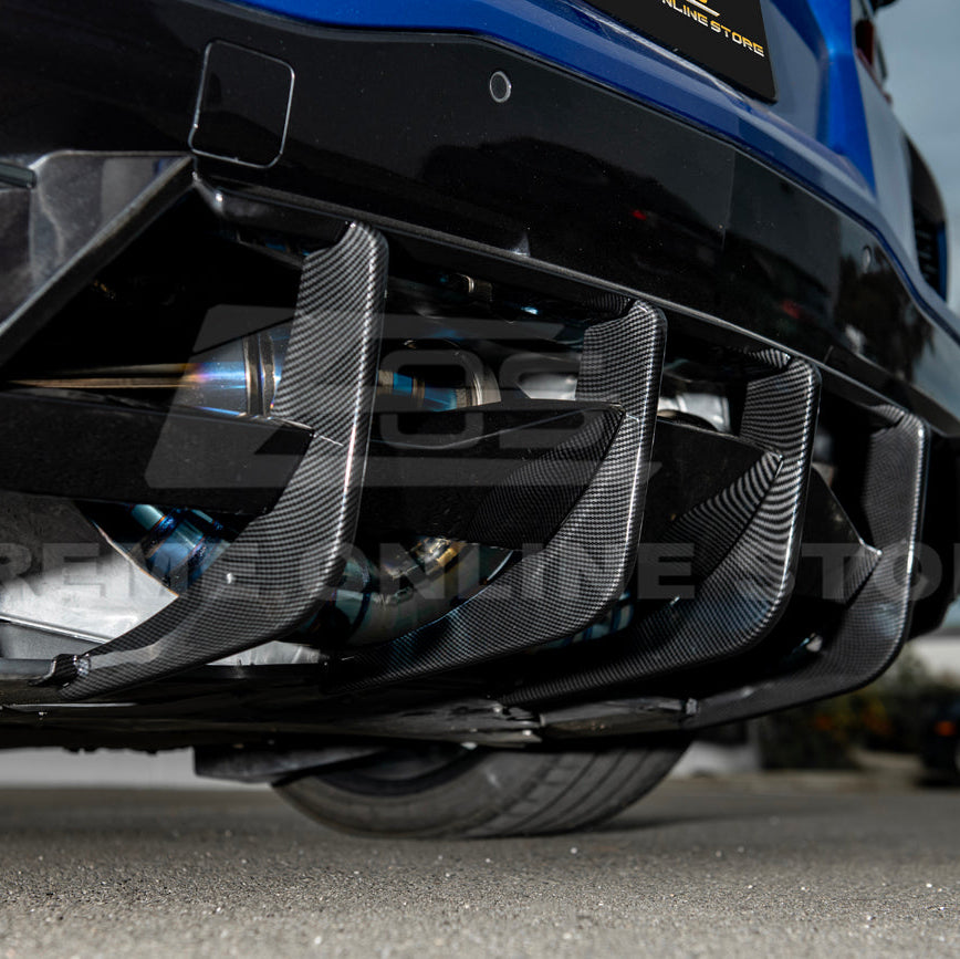 Corvette C8 Stingray DRY CARBON FIBEr Add-On Rear Diffuser Fin