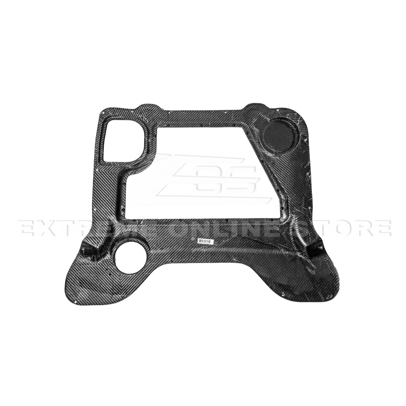 Corvette C8 HTC DRY Carbon Fiber Engine Bay Panel Cover