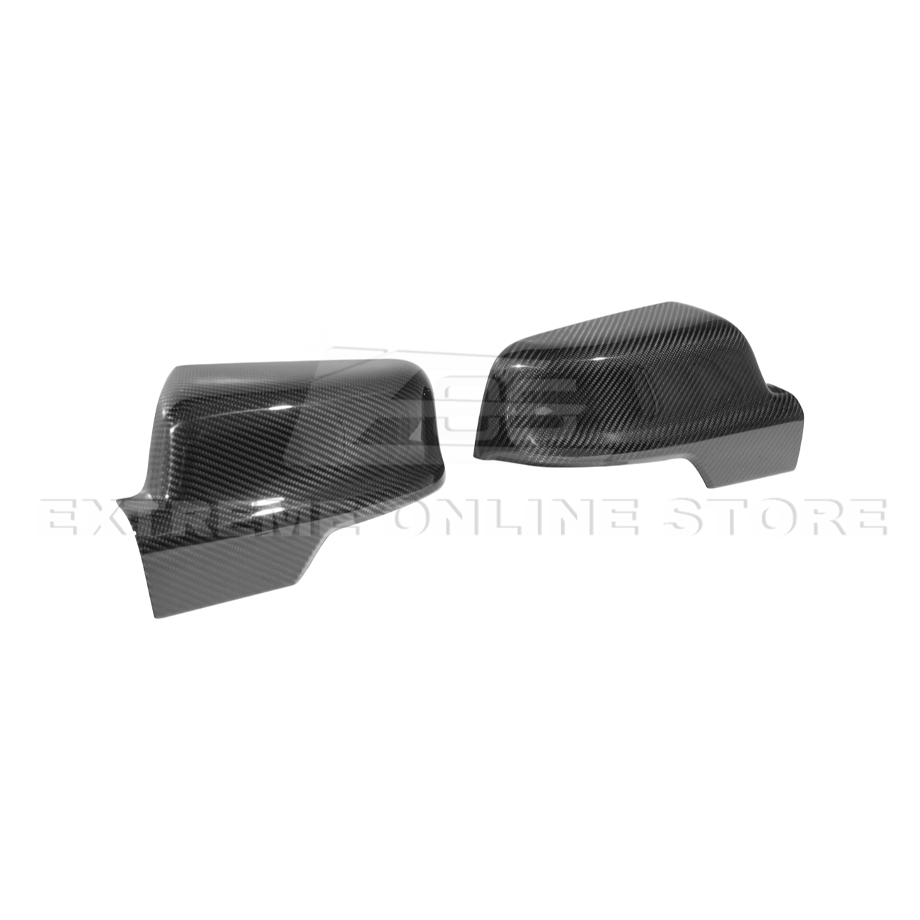 2019-Up Ram 1500 | Factory Style Dry Carbon Fiber Tape On Side Mirror Cap Covers